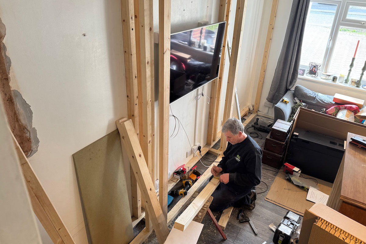 Cobnut Joinery Media Wall Stg1-02